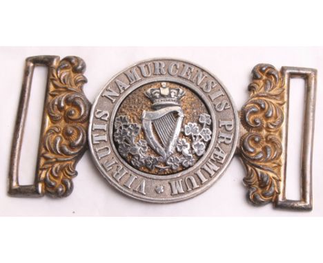 18th The Royal Irish Regiment, Officers' Waist Belt Clasp 1855-1881, A scarce example to this regiment, of standard 1855 patt