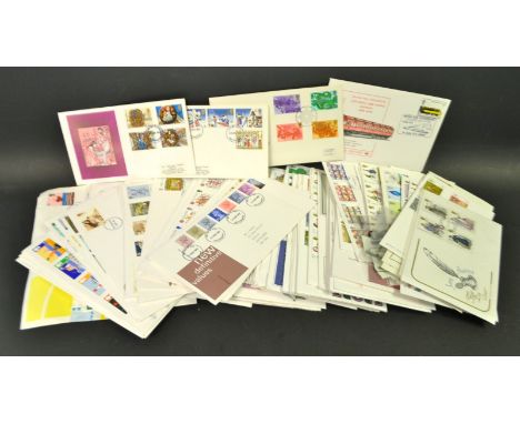 Stamps, first day covers, complete years 1977-1986 (100)