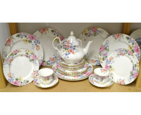 A Royal Albert Beatrice part dinner and tea service.