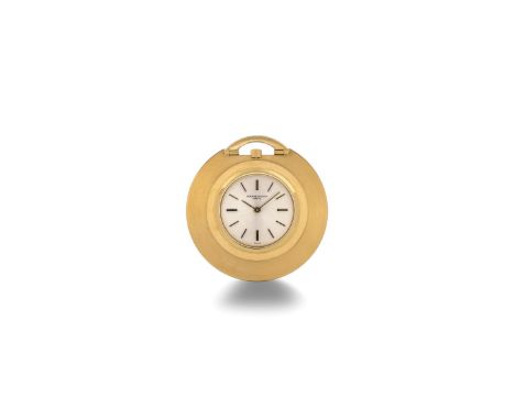 Vacheron Constantin 6345 “Knife edge” pocket watch, 1960s Extra-flat round case in 18k gold. Silvered dial, applied hour mark