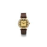 Watches - Movado Kingmatic, 1960s Round 14k gold case, screw-back case…