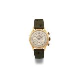 Watches - Movado Sub-Sea chronograph, 1950s. Round 18k rose gold case,…
