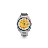 Watches - Seiko Pogue 6139-6002, 1970s. Steel tonneau case, blue and r…