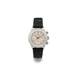 Watches - Movado Sub-Sea chronograph, 1950s. Round steel case, screw-b…