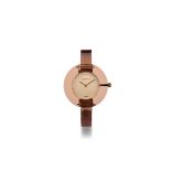 Watches - Gucci Lucite, 1970s Round resin case. Silver-plated dial. Ha…
