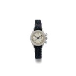 Watches - Ernest Borel mini chronograph, 1940s Round steel case, screw…