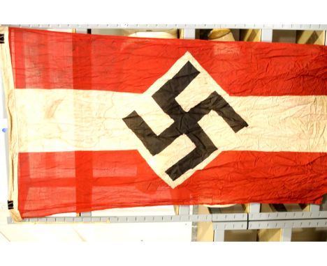 German Third Reich type Hitler Youth flag, 150 x 90 cm. P&amp;P Group 1 (£14+VAT for the first lot and £1+VAT for subsequent 