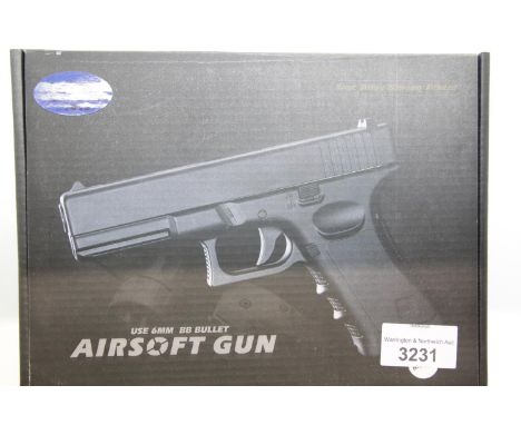 WTL boxed airsoft pistol model V20. P&amp;P Group 2 (£18+VAT for the first lot and £3+VAT for subsequent lots) 