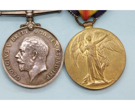 British WWI pair to GS-37514 Pte A Walton R FUS. P&amp;P Group 1 (£14+VAT for the first lot and £1+VAT for subsequent lots) 