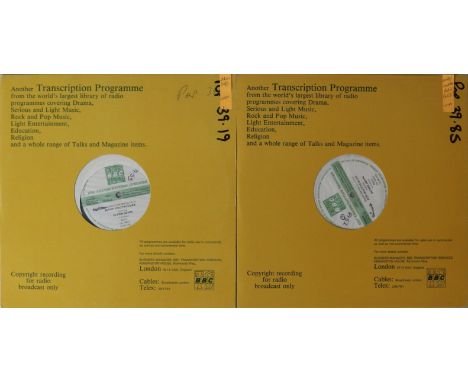 ELTON JOHN - POP SPECTACULAR - STEREO POP SPECIAL 61/61 (BBC TRANSCRIPTION SERVICE LP CN 1989/S). Spectacular indeed original