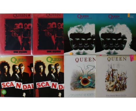QUEEN - UK 12". Ace collection of 19 x UK twelves with limited edition releases aplenty! Titles include One Vision (ltd editi