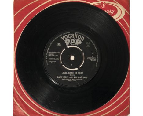 DAVIE JONES WITH THE KING BEES - LIZA JANE - ORIGINAL UK VOCALION PROMO (V 9221). Holy grail time for Bowie fans with the ori
