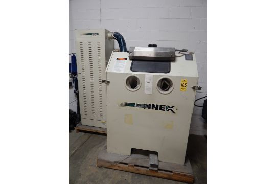 Clemco Zero Inex Shot Blast Cabinet Model 14303 3048 Inex S N