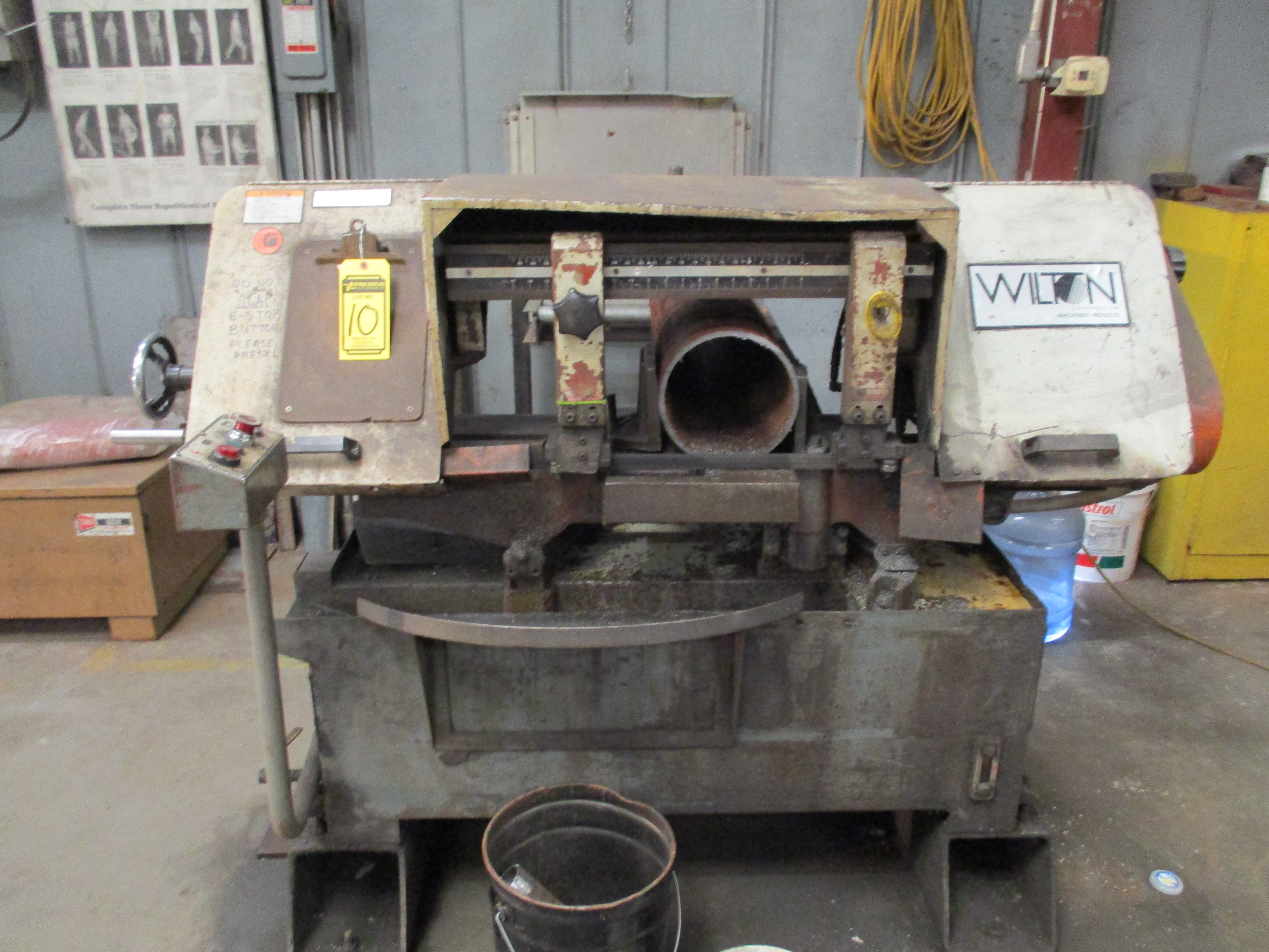 WILTON HORIZONTAL BAND SAW, MODEL 7040M, 16" X 10" CAPACITY, 75300 F.P