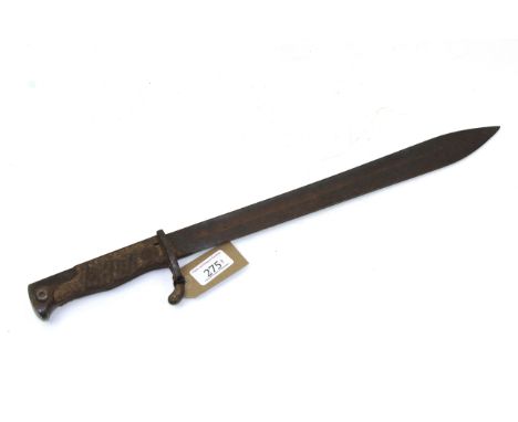 A German 1898/05 bayonet (no scabbard and AF)
