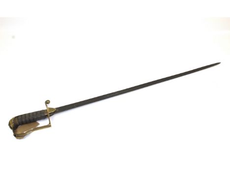 A Georgian Naval sword (no scabbard)