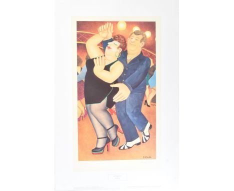 Beryl Cook (British born 1926-2008) 'Dirty Dancing'2008Signed print in colour published by Alexander Gallery Publications Ltd