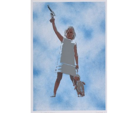 Bungle (British)Revolver R Upfest Edition2020Stencil printSigned and numbered 3/3 in pencil to the bottomFramed and glazed63 