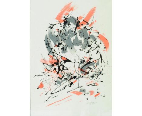 Mr Jago (British, b. 1973)Gutta Sketch #2 2009Gutta and ink on acrylic paper Signed and dated pencilFramed76 x 56 cm (30" x 2