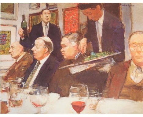 Ruskin Spear CBE RA'After Hanging'Printed 1990, Published 1990Lithograph on Bockingford paperSigned & titled in pencilNumbere