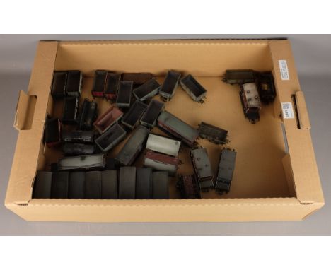 Bachmann 00 gauge Rolling Stock, including open & covered wagons, tankers, flats etc, mostly weathered, (37)    Condition Rep
