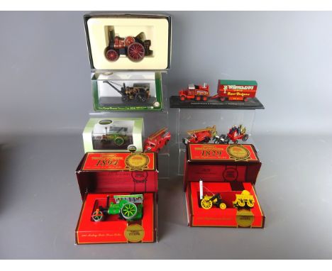 Corgi 'Yesteryear' Ltd.ed. die cast models Rocket & Aveling Barford Roller, 'Vintage Glory of Steam' Fowler Stump Cutter, 760