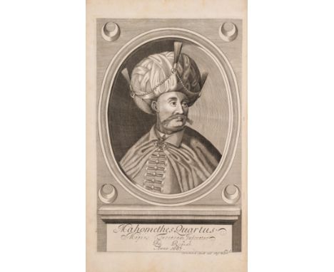 Levant.- Rycaut (Paul) The History of the Turks beginning with the Year 1679, first edition, engraved portrait frontispiece a