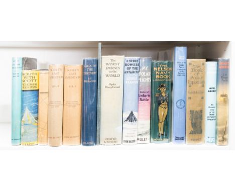 Polar.- Scott (Captain Robert) Scott's Last Expedition, 2 vol.,&nbsp;half-titles, frontispieces, 2 folding maps, occasional f