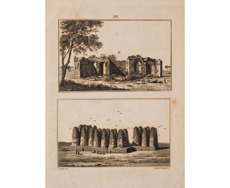 Levant.- [Badia Y Leblich (Domingo)] Plates and Maps of the Travels of Ali Bey, first American edition, plate vol. only, port