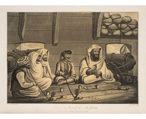 Europe.- Willyams (Cooper) A Voyage up the Mediterranean, first edition,&nbsp;engraved dedication leaf, folding aquatint map,