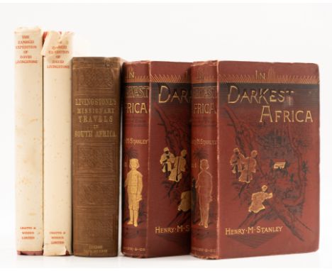 Africa.- Livingstone (David) Missionary Travels and Researches in South Africa, first edition, later issue,&nbsp;half-title, 
