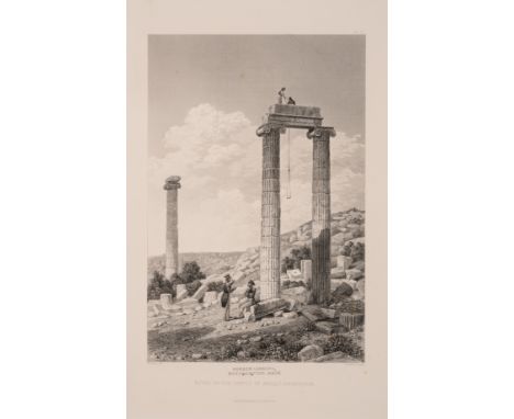 Levant.- Texier (Charles) &amp; R. Popplewell Pullan. The Principal Ruins of Asia Minor, first edition,&nbsp;engraved double-