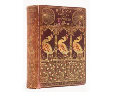 South East Asia.- Talbot Kelly (R.) Burma: Painted & Described, half-title, frontispiece, plates, tissue-guards, folding map,
