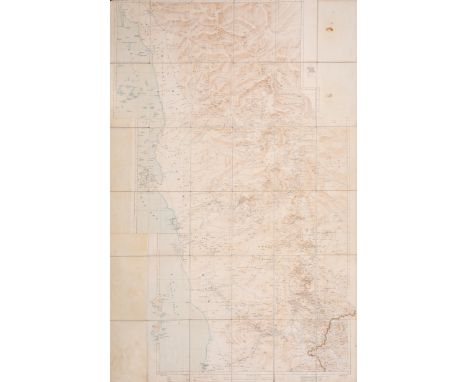 Middle East.- Arabian Peninsula.- War Office (Geographical Section) [Map of South Western coast of Saudi Arabia and part of Y