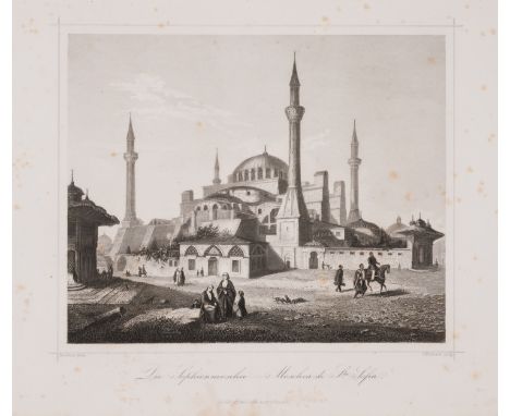 Levant.- Ennerung an Constantinople. Souvenirs de Constantinople. Remembrances of Constantinople, first edition, 28 engraved 