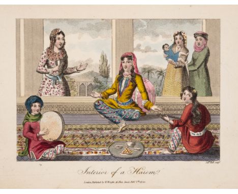 Levant.- Tancoigne (J. M.) A Narrative of a Journey into Persia, first English edition,&nbsp;hand-coloured frontispiece, deta