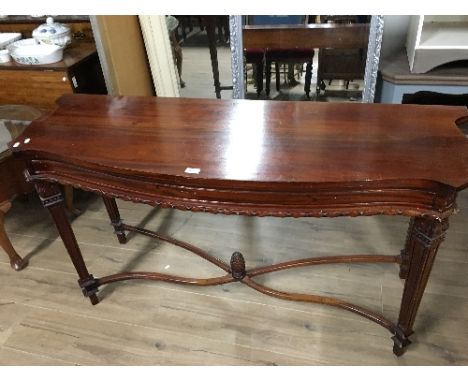 LOVELY CARVED CONSOLE TABLE