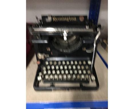 A REMINGTON TYPEWRITER