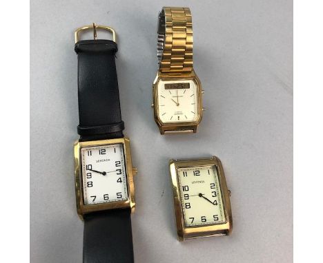 COLLECTION OF WRIST WATCHES, including a retro Casio, an Ice watch and three fitness watches