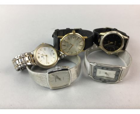 ROTARY AUTOMATIC GENTS WRIST WATCH, along with six other watches (7)