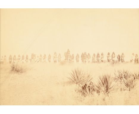 Camilus Sydney Fly (1849 - 1901) "No. 178 - Geronimo and his Warriors (Scene in Geronimo's Camp, the Apache Outlaw and Murder