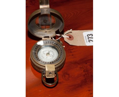 Small glass marching style compass 
