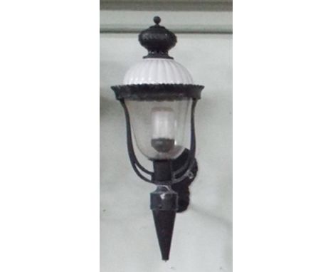 one matching wall light fitting and various parts and shades to fit the wall lights 
