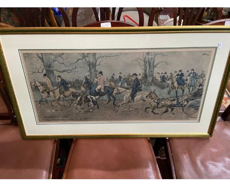 A Large Snaffles print titled 'Roadsters' 