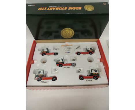 CORGI - 1:50 scale Eddie Stobart 30th Anniversary 1970 - 2000, limited edition boxed set with certificates etc ++mint/boxed