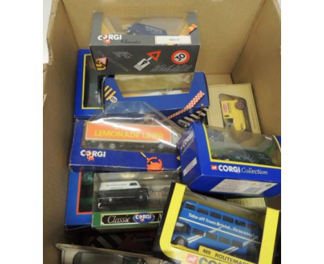 CORGI - a quantity of boxed models also some Models of Yesteryear