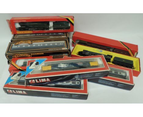 Palitoy, Hornby and Lima - various locos and coaches including Hornby King Edward and Duchess of Sutherland (11 items in tota