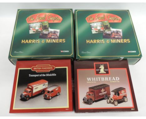 CORGI - D94/1 Whitbread limited edition, two models in box; D46/1 British Railways Transport of the 50's & 60's, limited edit