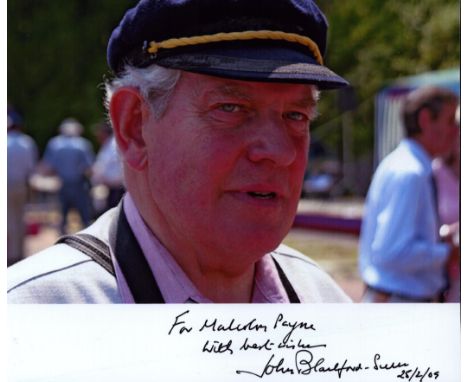 John Blashford Snell signed 7x6 inch colour photo dedicated. Colonel John Nicholas Blashford Snell CBE (born 22 October 1936)