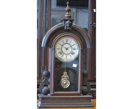 A 19th century mantel clock, Ansonia, New York